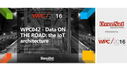 the IoT architecture