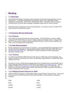 CMIS Browser Binding Proposal