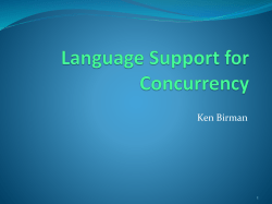 Critical Sections with lots of Threads