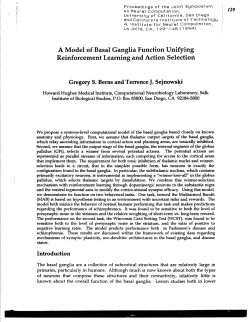A Model of Basal Ganglia Function Unifying Reinforcement