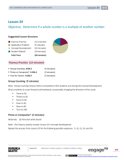 Grade 4 Mathematics Module 3, Topic F, Lesson 24