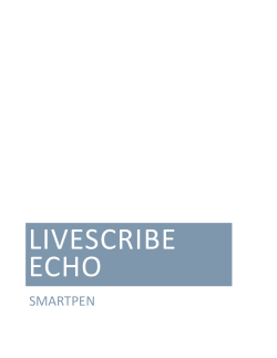 livescribe echo