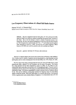 LOW Frequency Observations of a Head