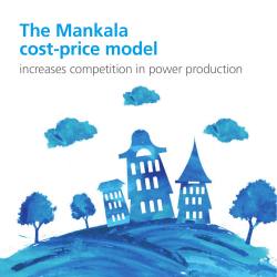 The Mankala cost-price model