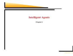 Intelligent Agents