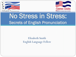 Speaking Clearly: Activities for Improving English