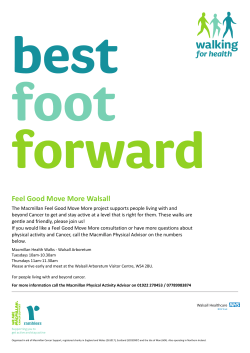 Feel Good Move More Walsall - Walsall Healthcare NHS Trust