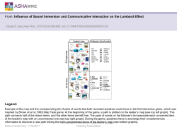 Slide () - Journal of Speech, Language, and Hearing Research