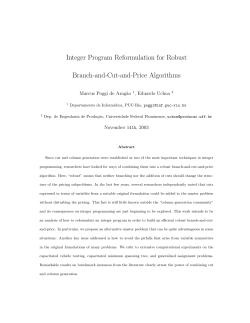 Integer Program Reformulation for Robust Branch-and-Cut