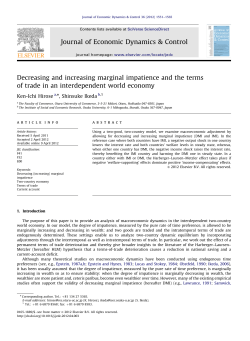 Decreasing and increasing marginal impatience and