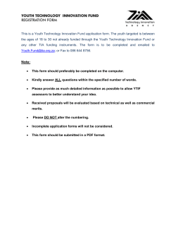 1. Brief description of the idea/technology