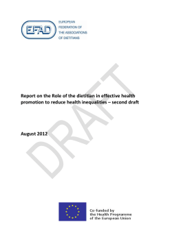 Implications for effective health promotion to reduce