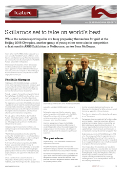 Skillaroos set to take on world`s best