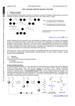 Lecture 1: Key Concepts in Stereoselective Synthesis