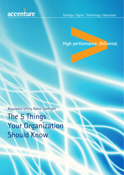 The 5 Things Your Organization Should Know