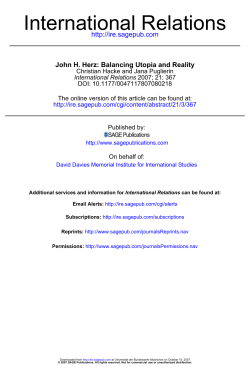 International Relations