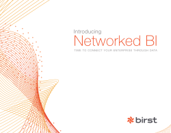 Networked BI