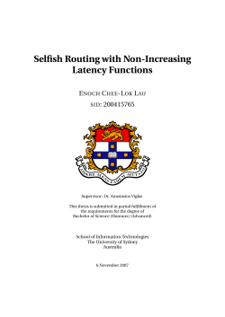 Selfish Routing with Non-Increasing Latency Functions