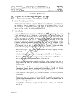 Qwest Corporation d/b/a CenturyLink QC NON