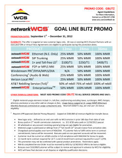 goal line blitz promo - Wholesale Carrier Services