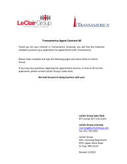 For agents not appointed with WRL who wish to be