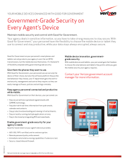 Government-Grade Security on Every Agent`s Device