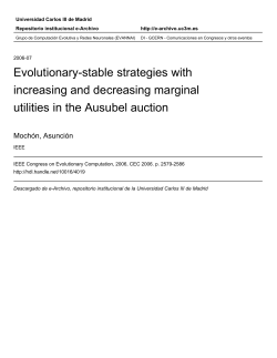 Evolutionary-stable strategies with increasing and decreasing