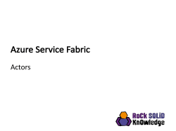 Azure Service Fabric