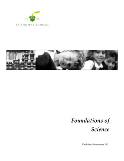 APPENDIX A: The Big Ideas of Science