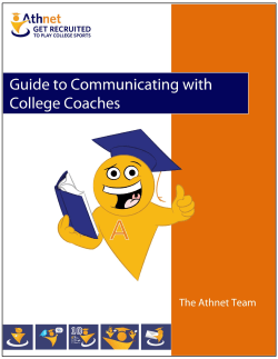 Guide to Communicating with College Coaches