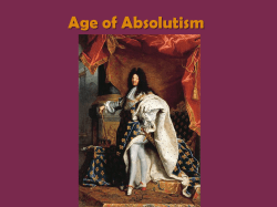 Age of Absolutism