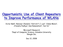 Detecting Rate Anomaly - Department of Computer Science and