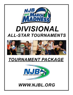 Tournament Package - National Junior Basketball