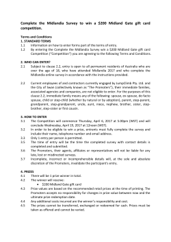 Complete the Midlandia Survey to win a $200 Midland Gate gift card