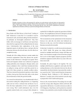 A Review of Modern Sail Theory.cdr