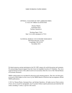 Optimal Taxation of Top Labor Incomes: A Tale of Three Elasticities