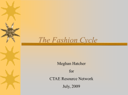 The Fashion Cycle