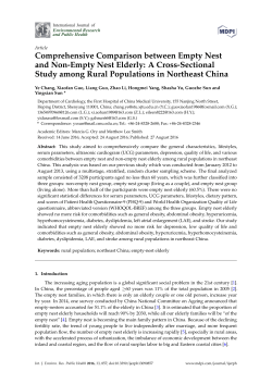 Comprehensive Comparison between Empty Nest and Non