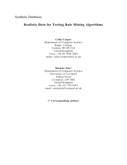 Data Mining on Incomplete Data
