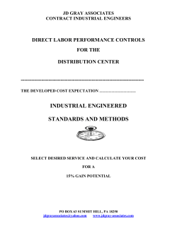 Standards and Methods
