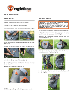 Set Up The Tent Take Down The Tent Fig 5 Fig 4
