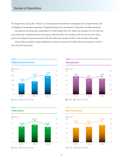 Review of Operations