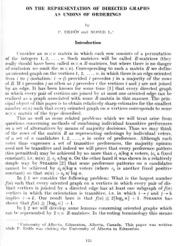 On the representation of directed graphs as unions of orderings