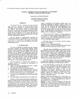 1986 - Finding a Shortest Solution for the N x N Extension of the 15