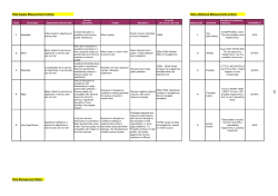 Risk Impact Measurement Criteria Risk Likelihood Measurement