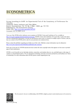Giving According to GARP - University of Alaska System