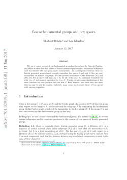 Coarse fundamental groups and box spaces