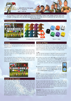 Der 7te Zwerg - Rules