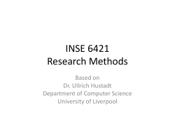 ITPG 602 Research Methods in IT