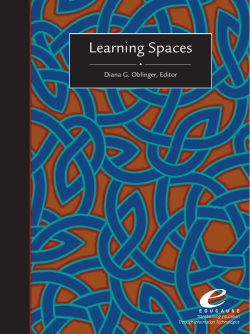 Assessing Learning Spaces